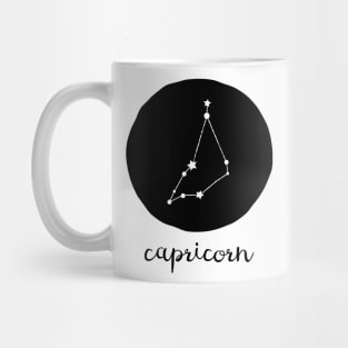 Capricorn Zodiac Constellation Astrological Sign Celestial Art Design Mug